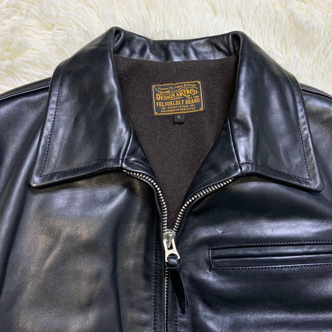 VELUOKLDLY ホースハイド レザージャケット Ｌヴェルオックリー 馬革