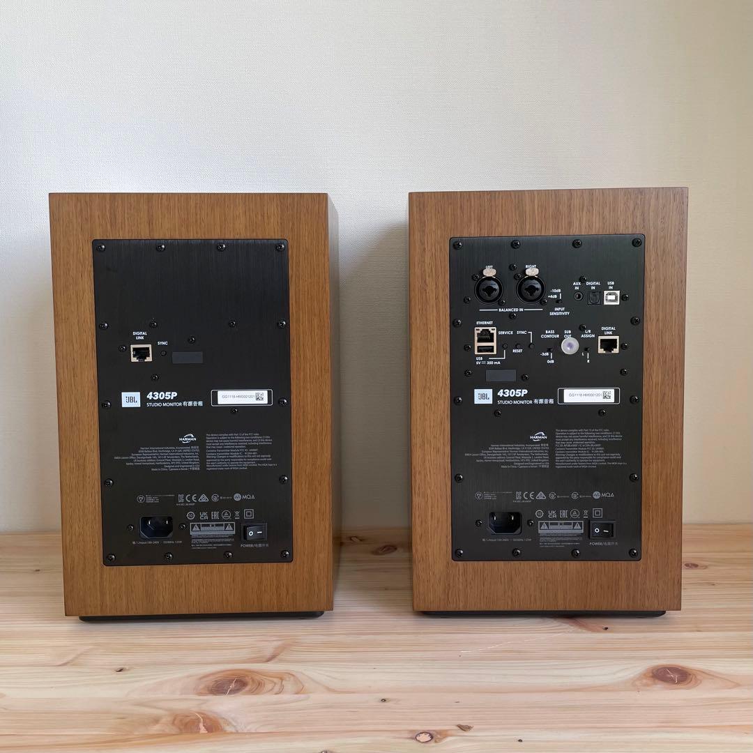 美品）JBL 4305P Studio Monitor スタジオモニター ペア
