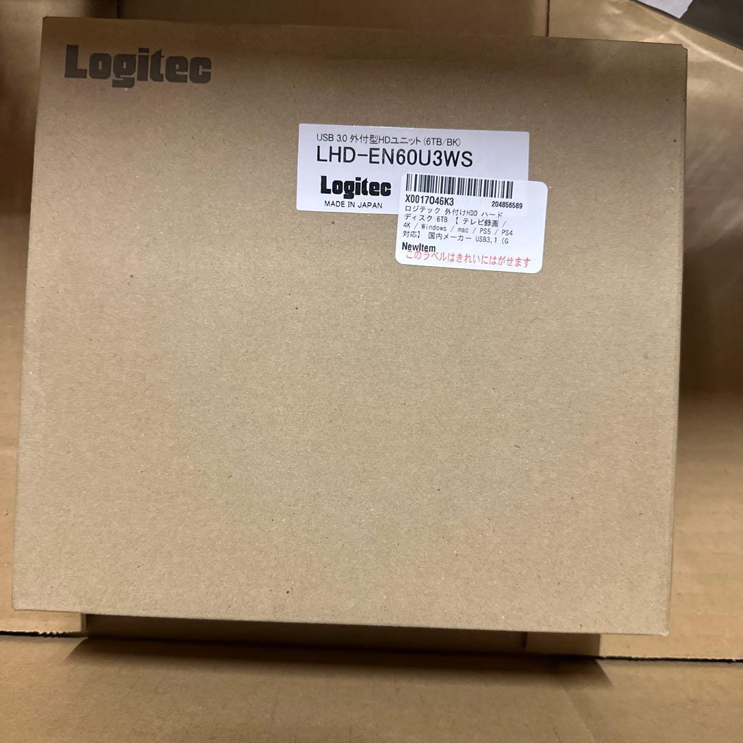 ロジテック 外付けHDD ハードディスク 6TB