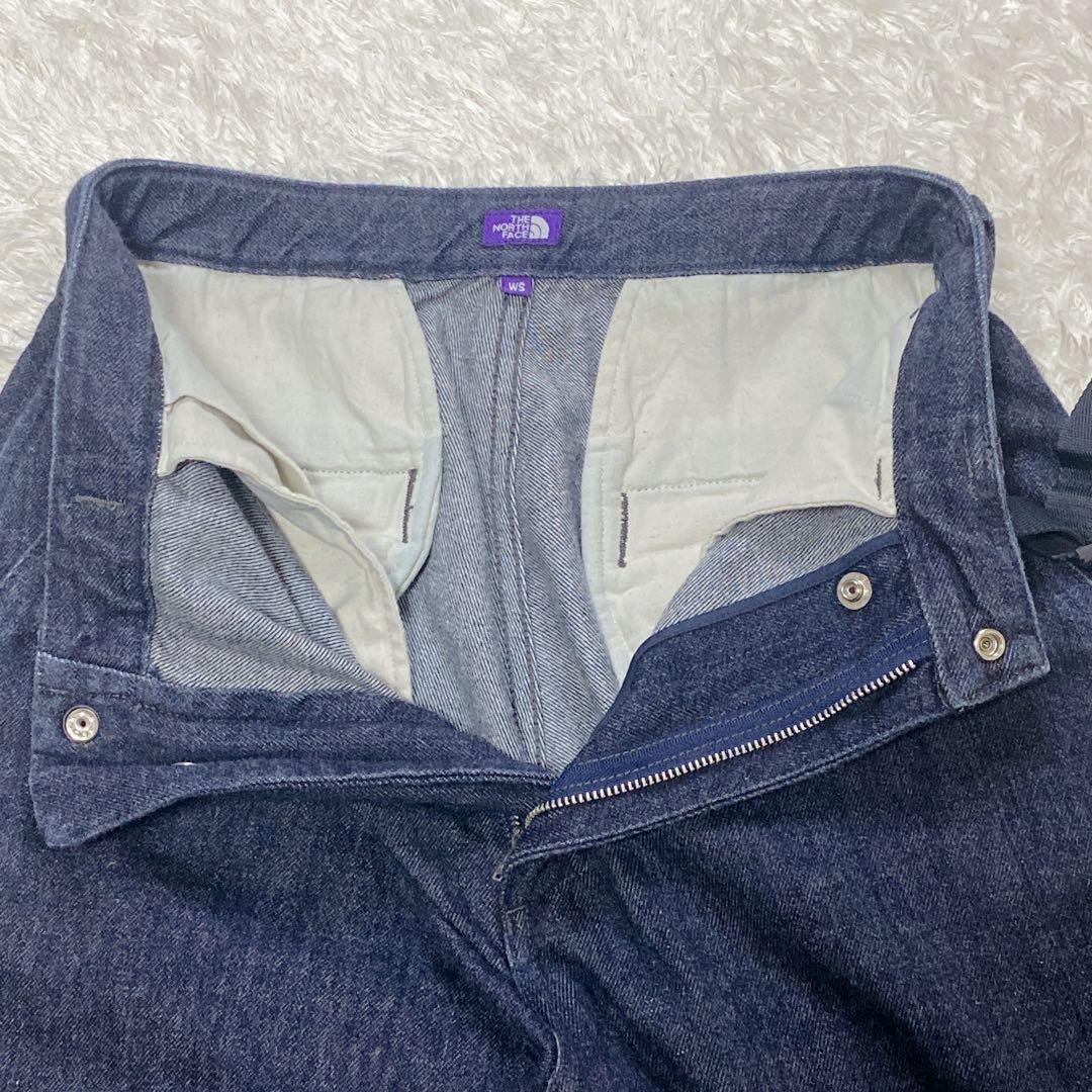 ザ ノースフェイス　パープルレーベル／デニムワイドテーパード　WS　インディゴ