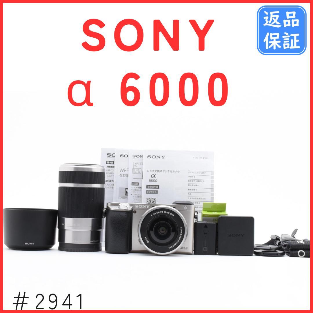 ソニー SONY α 6000 ILCE-6000 ダブル レンズ キット