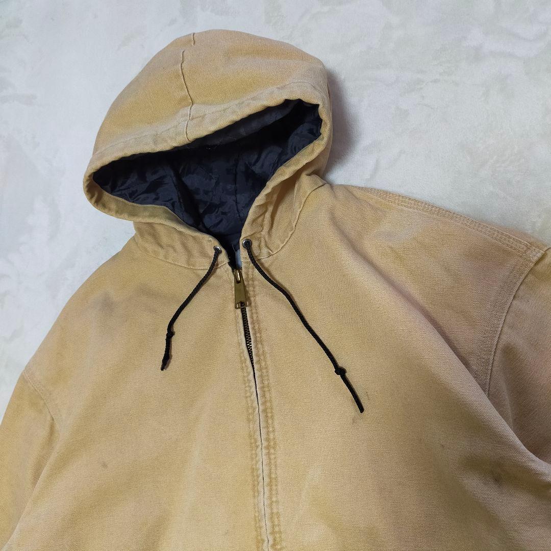 80S 90S　USA製　カーハート　星タグ　アクティブジャケット　希少カラー