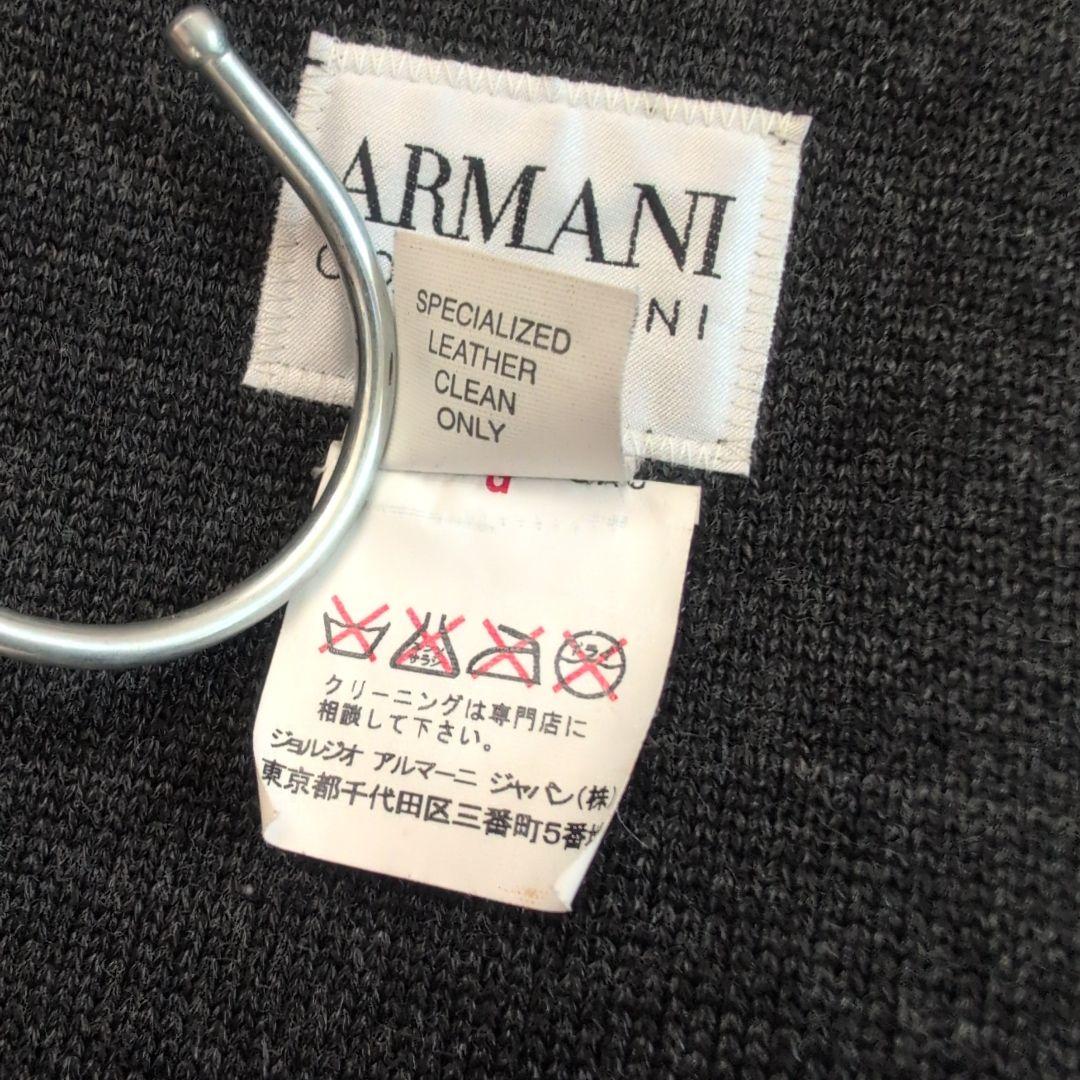 美品 アルマーニコレツォーニ 本革 革ジャン ライダース レザージャケット