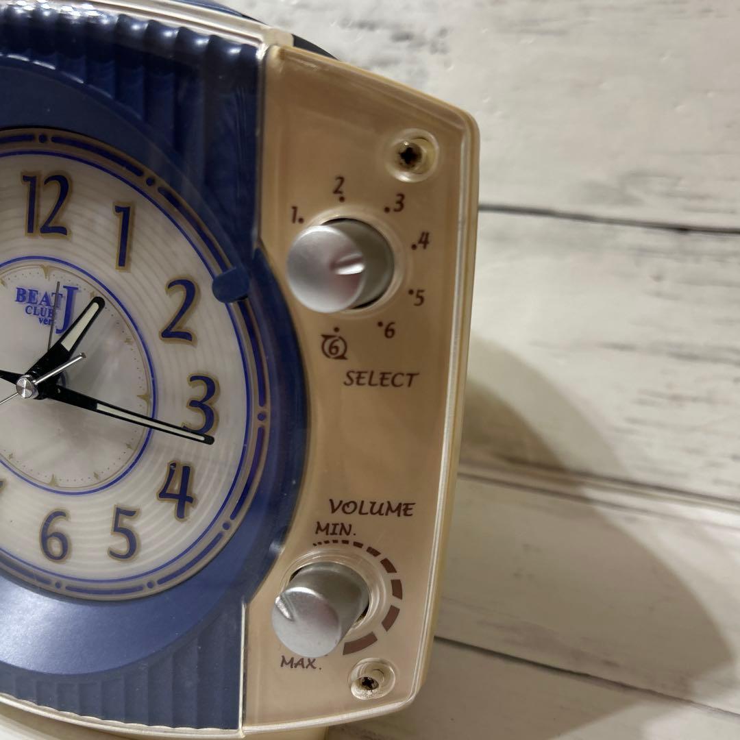 サザン６曲メロディーアラーム付きSEIKO目覚まし時計　アラーム　時計　置き時計