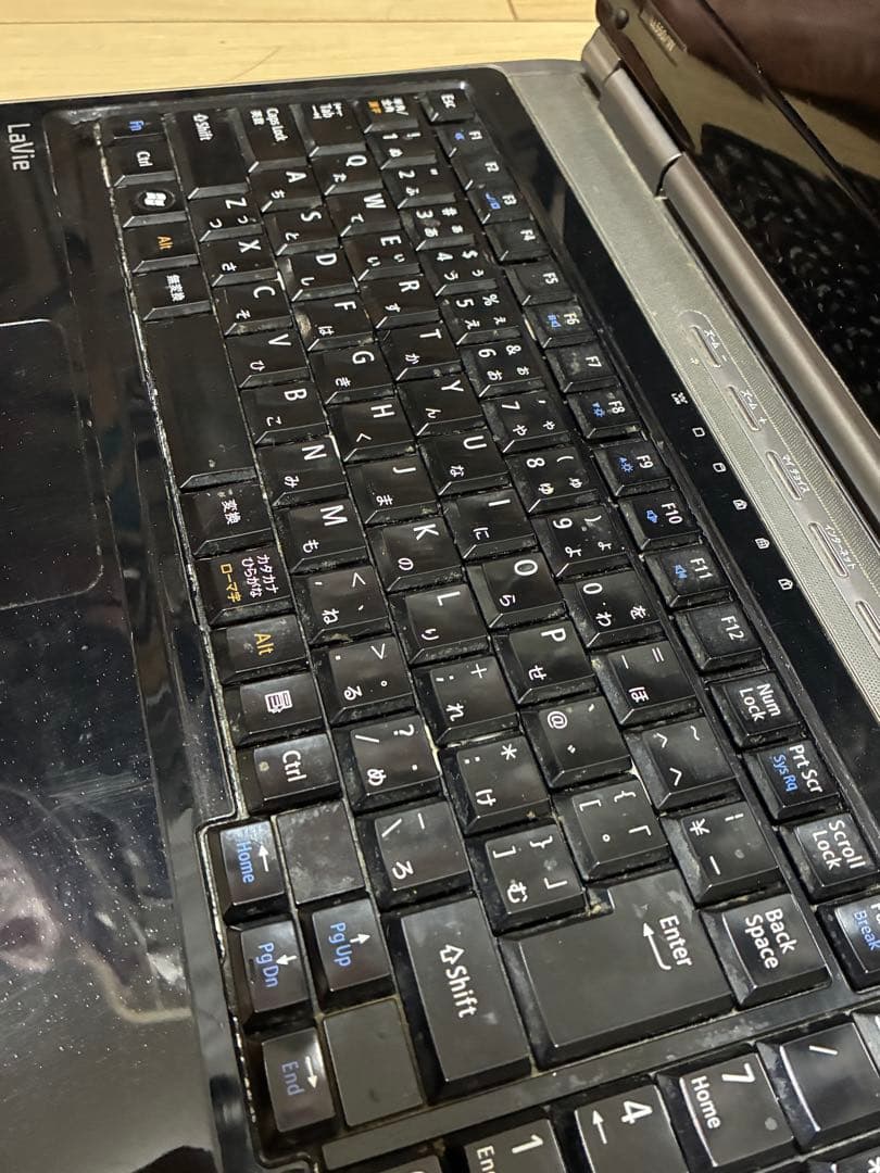 ノートPC NEC LaVie LL550/W win7 office付き