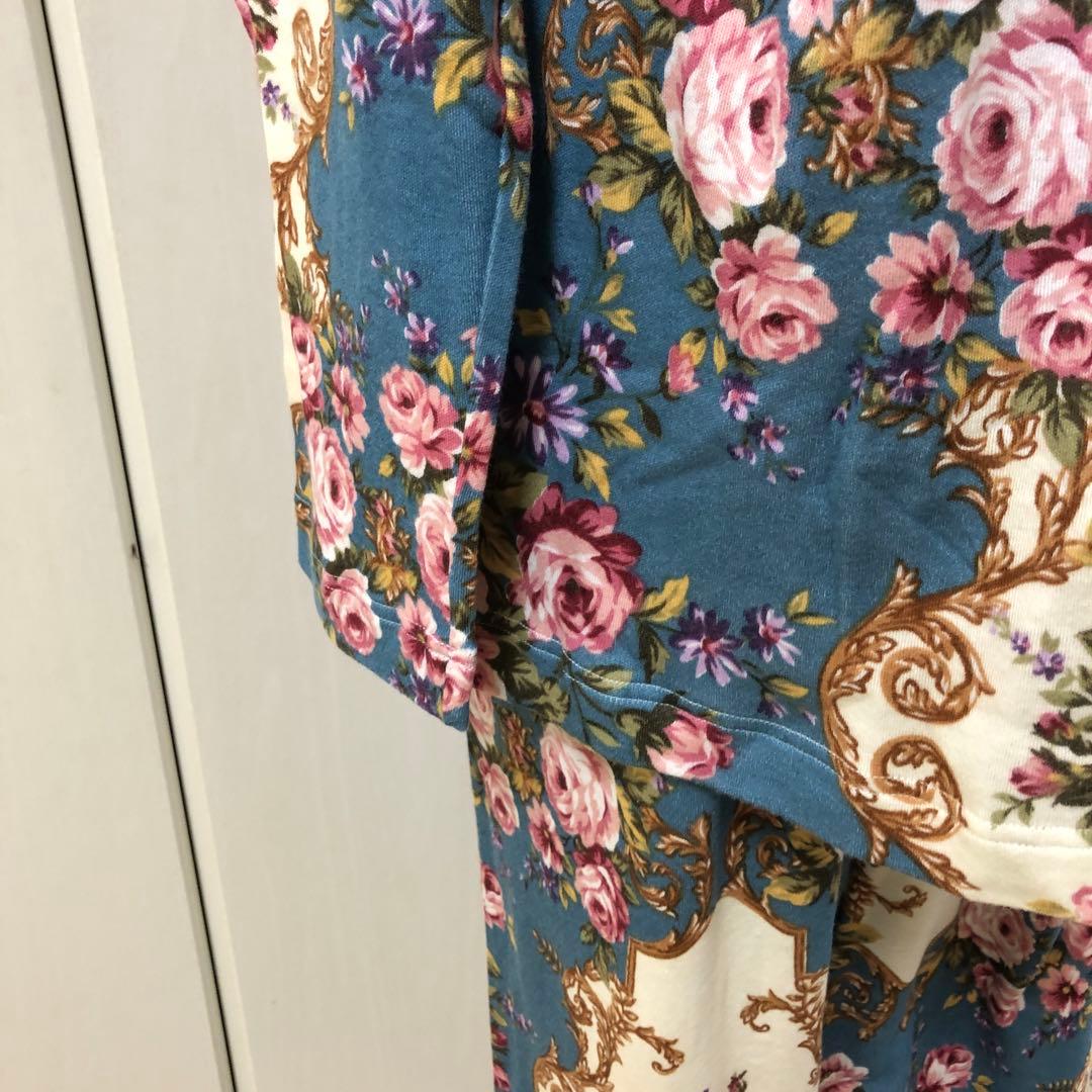 TUNIC 鴨居羊子　薔薇柄プリント ルームウェア・パジャマ