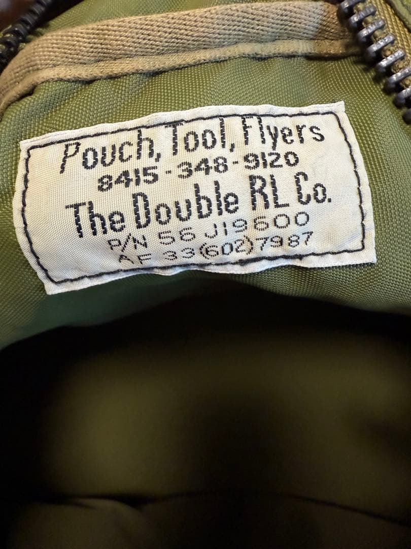 RRL ポーチ ハンドバッグ ミリタリー セージグリーン