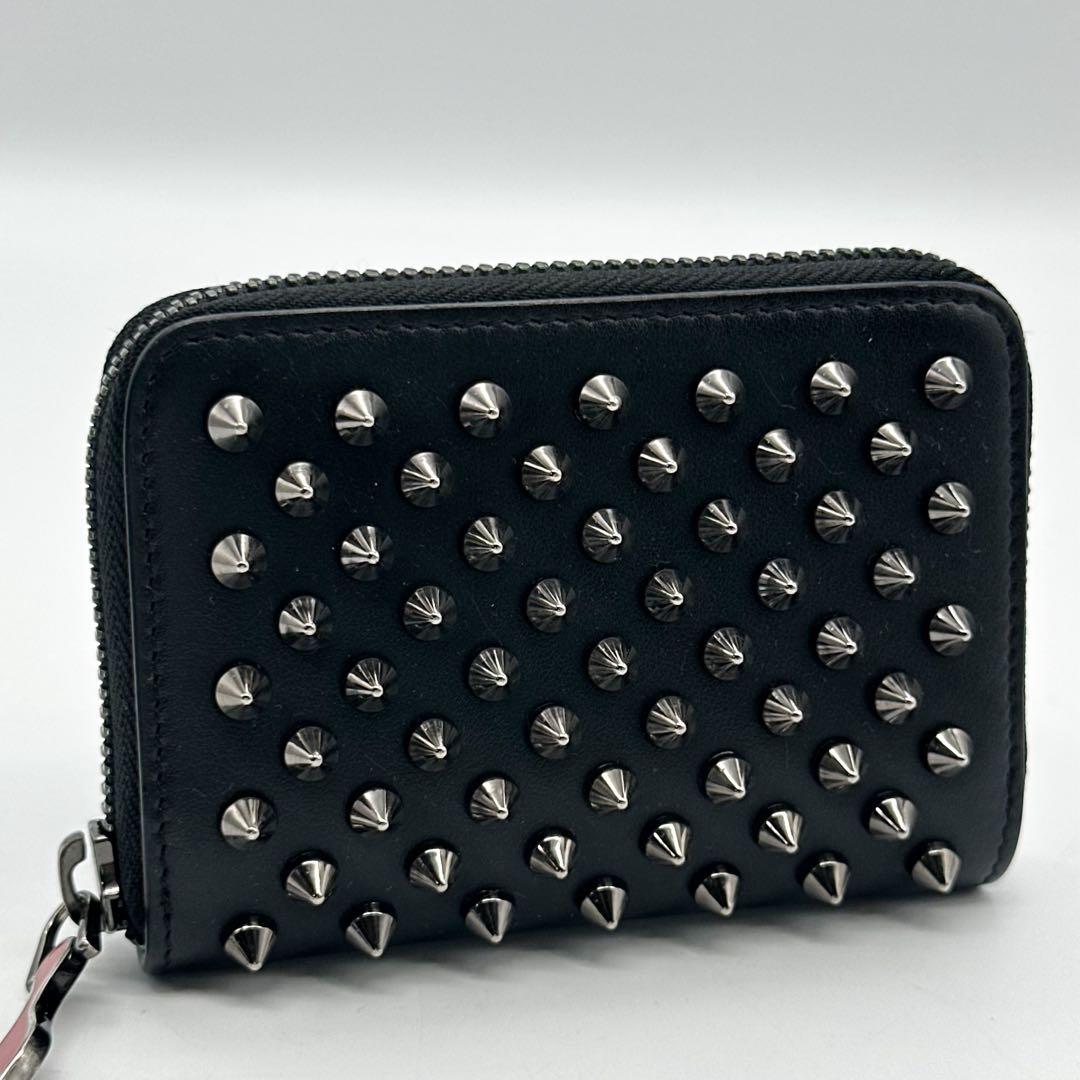 ルブタン パネトーネ スタッズ コンパクト 小銭入れ ケース スタッズ