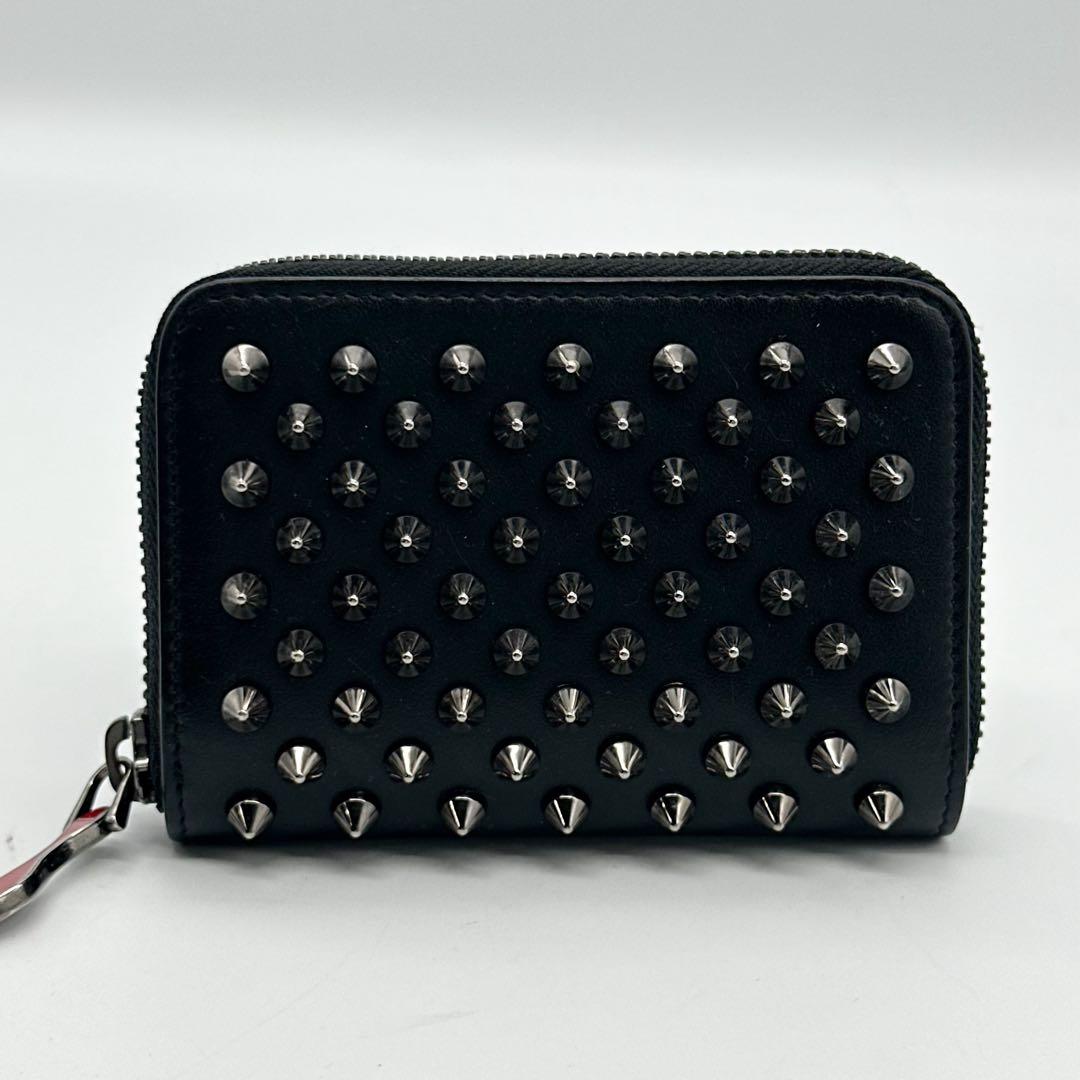 ルブタン パネトーネ スタッズ コンパクト 小銭入れ ケース スタッズ