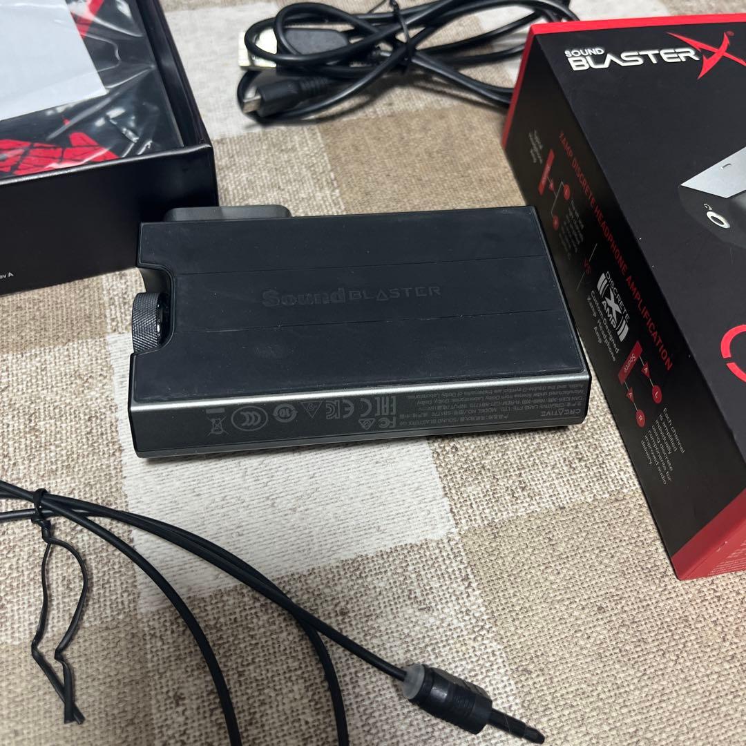 Sound BlasterX G6 USBサウンドカード