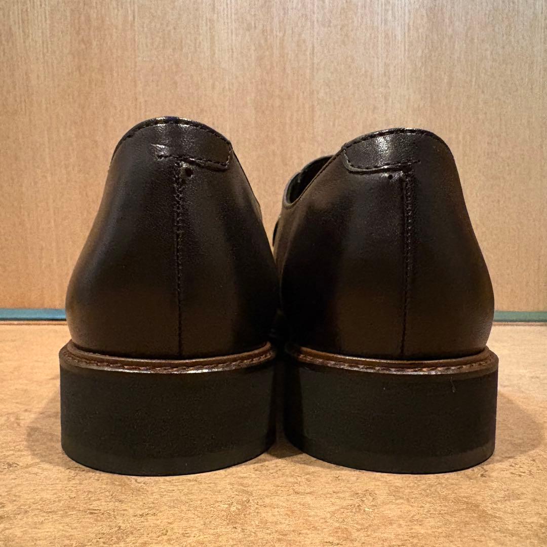 《お値下げ/新品》黒 24cm ベルテッドフラットシューズ マーガレットハウエル