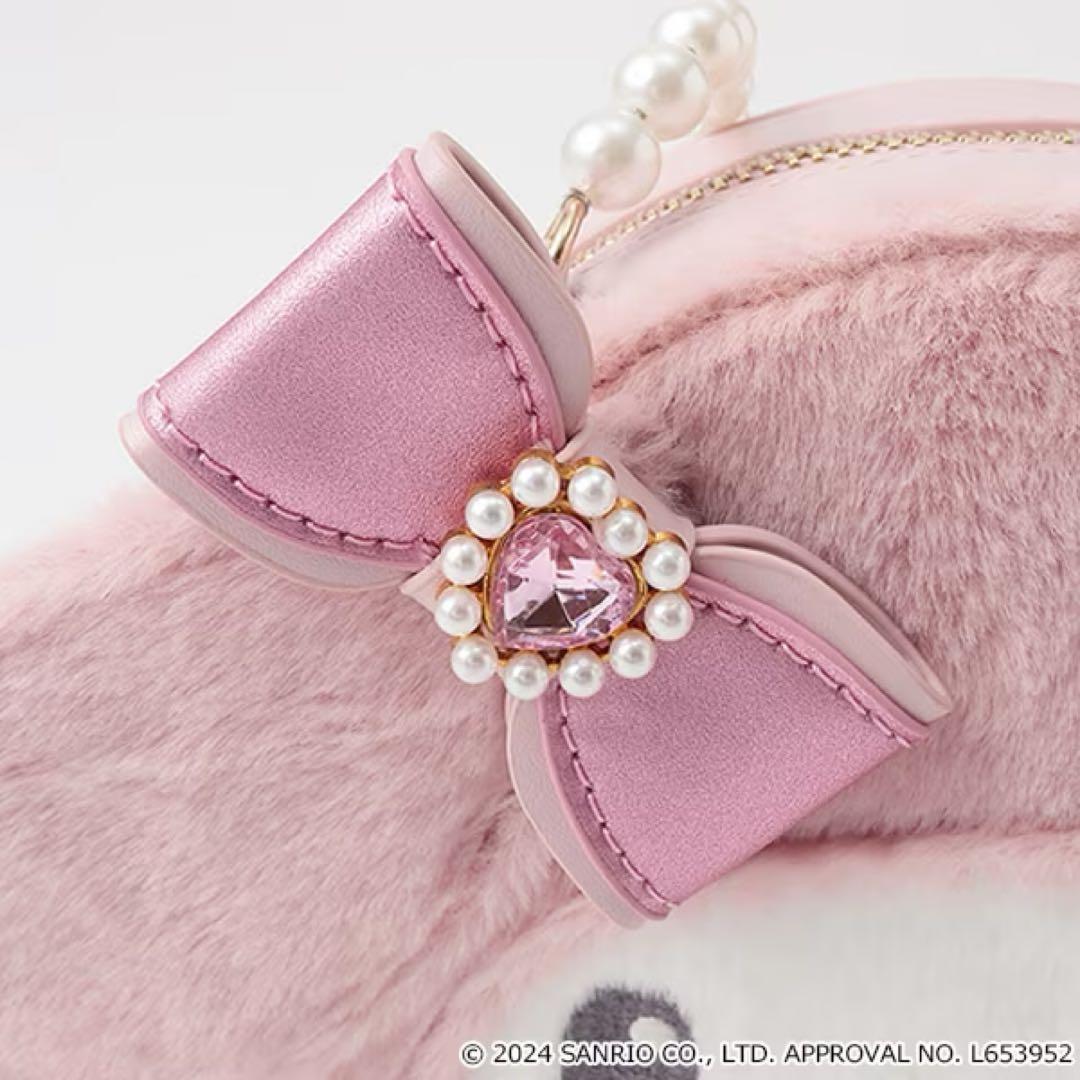 レア　メゾピアノ【おめかしマイメロディ】フェイス　ショルダーバッ