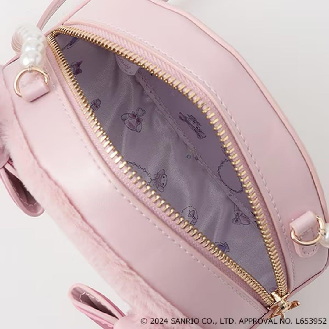 レア　メゾピアノ【おめかしマイメロディ】フェイス　ショルダーバッ