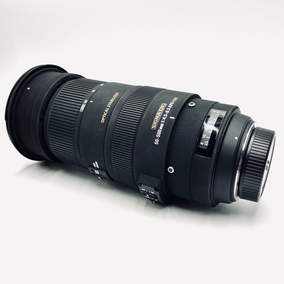 ❁大迫力！超望遠❁SIGMA 50-500mm DG OS HSM ニコン用