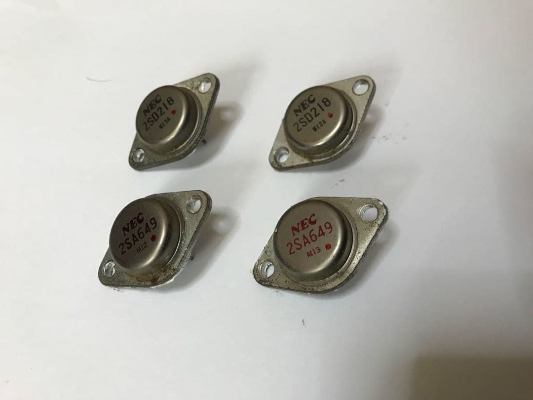 NEC　2SA649/2SD218　中古品