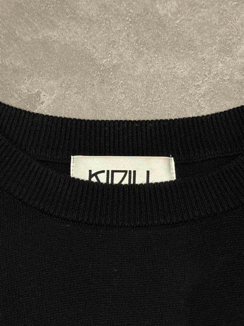 【希少】 15AW KIDILL 狼刺繍ニットセーター