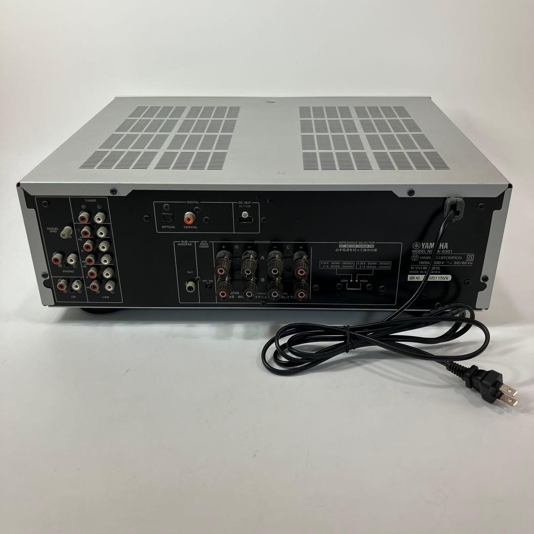 A2F38■YAMAHA プリメインアンプ A-S301 リモコン付き