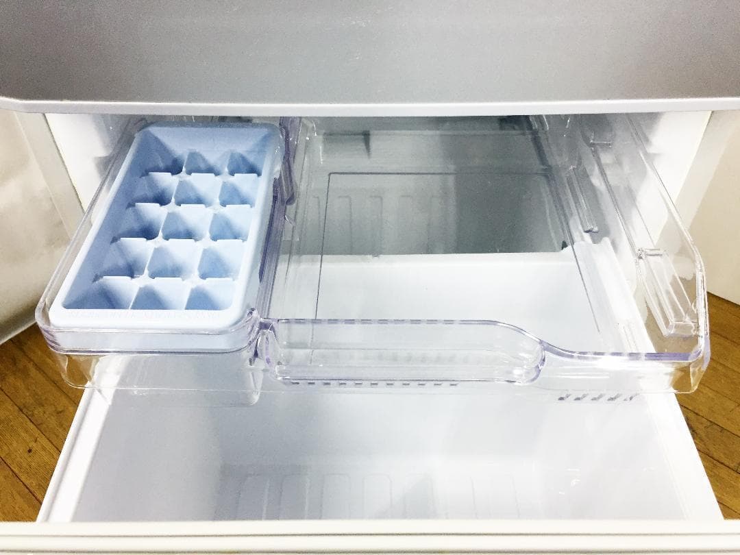 30日迄！送料無料★◆中古★三菱 ラウンドカット 2ドア冷蔵庫 MR-P15T