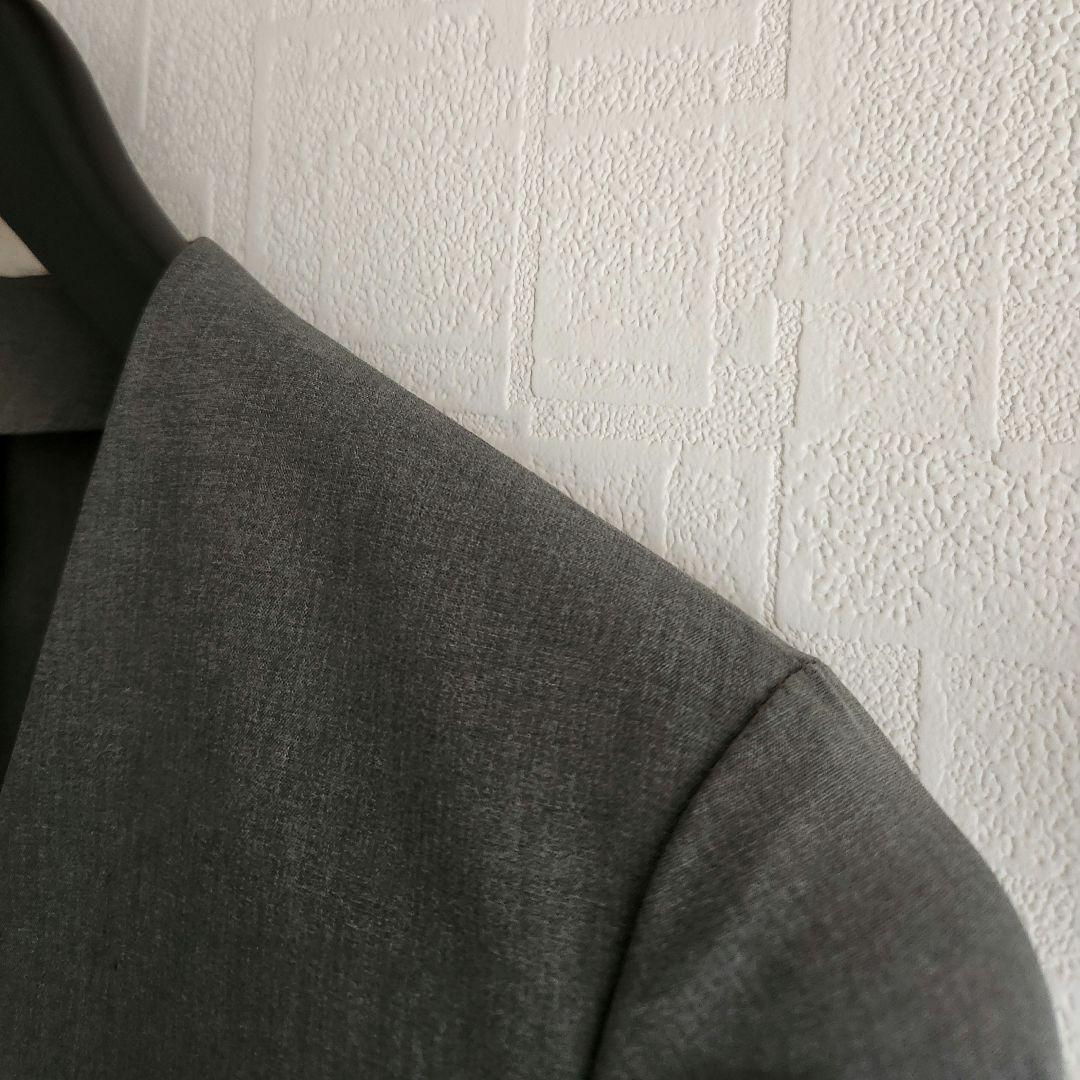 スーツセレクト　レディース　パンツスーツ　セットアップ 　グレー　ウオッシャブル