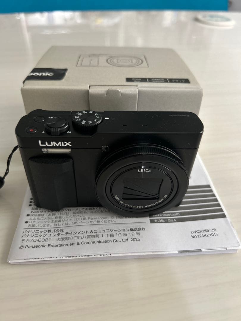 超美品LUMIX コンパクトデジタルカメラ　DC-TZ99-K