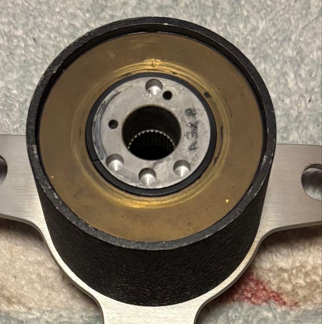 MOMO モモ ステアリング インディ ウッドハンドル INDY ボス付き