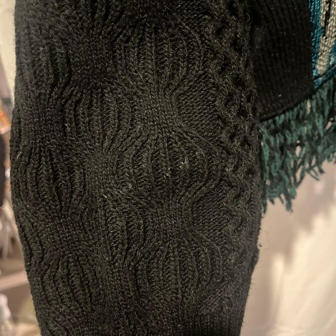 トップス sahara 23AW 2way Design Knit Cardigan