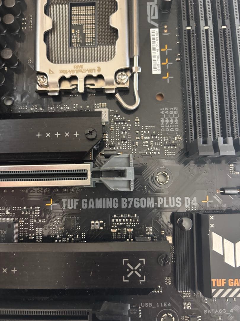 マザーボード ASUS TUF GAMING B760M-PLUS D4