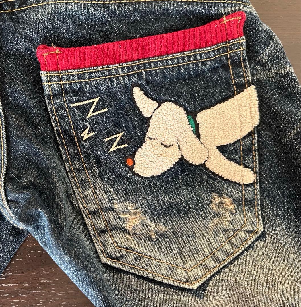 ロリータジーンズ　デニム　パンツ　奈良美智さんコラボ　希少　レディース