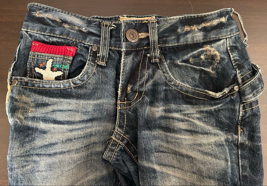 ロリータジーンズ　デニム　パンツ　奈良美智さんコラボ　希少　レディース