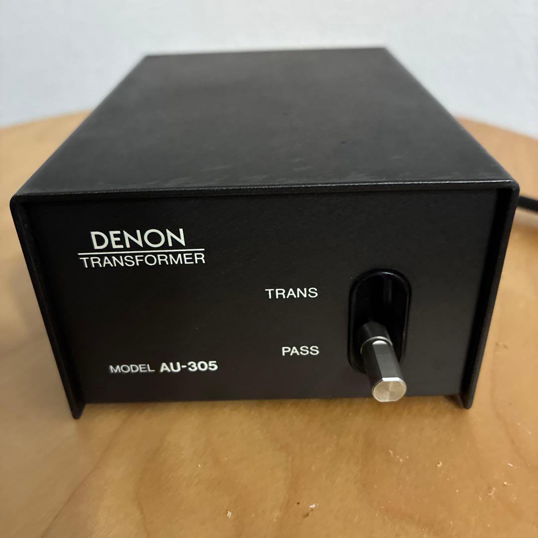 DENON AU-305 MC昇圧トランス