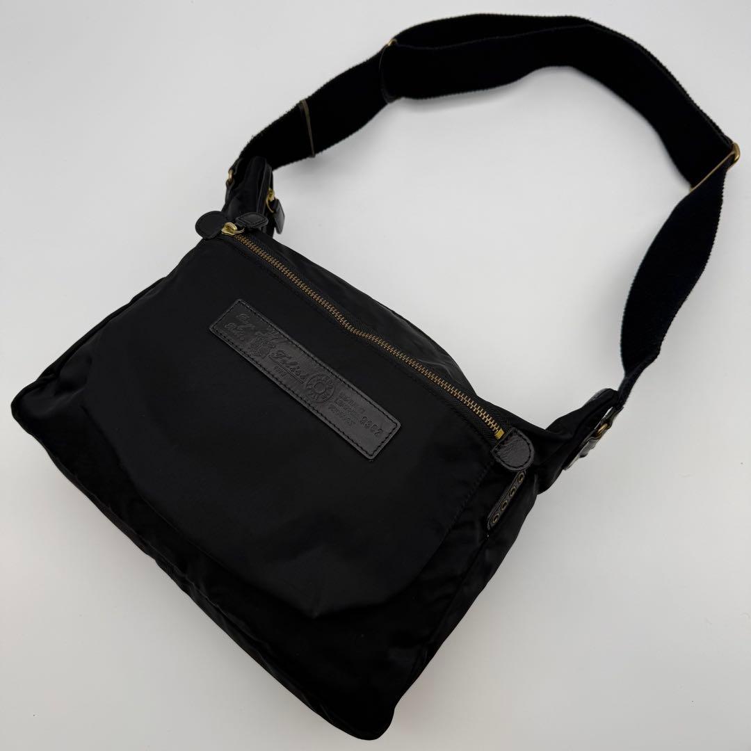 Felisi フェリージ9362-DSショルダーバッグ 斜め掛けA4可 黒