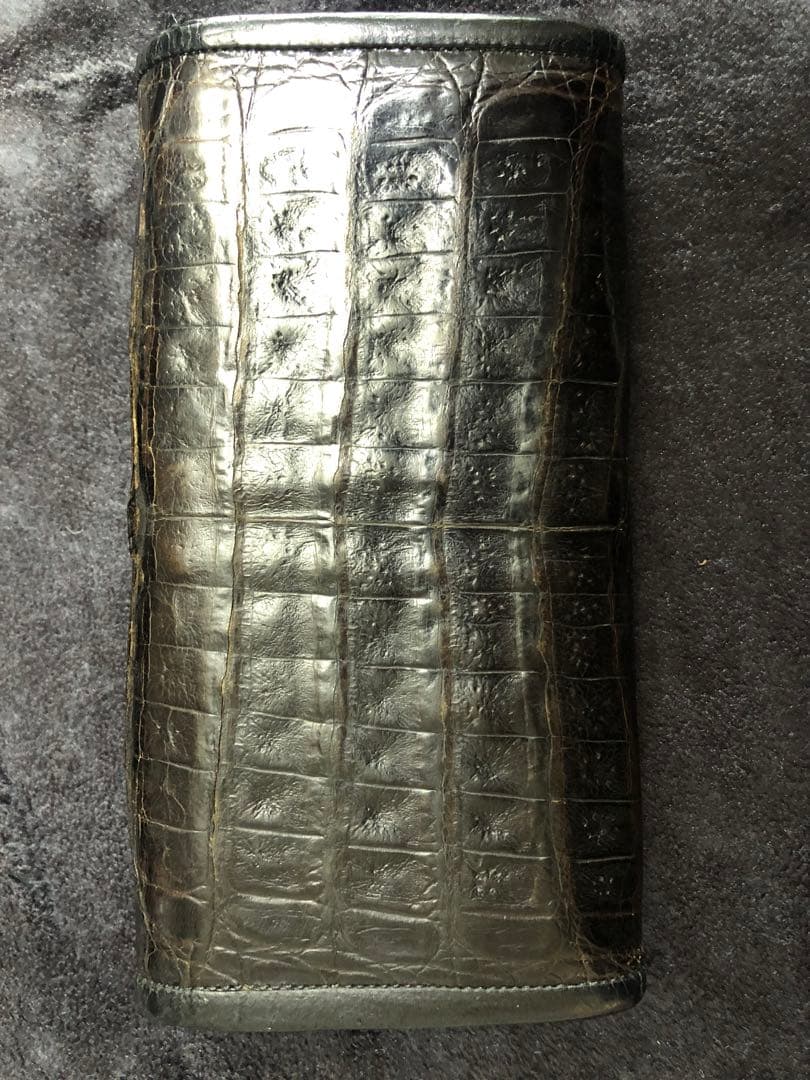 予約済みいちさま専用BWLビルウォールレザー20万 長財布アリゲーターウォレット