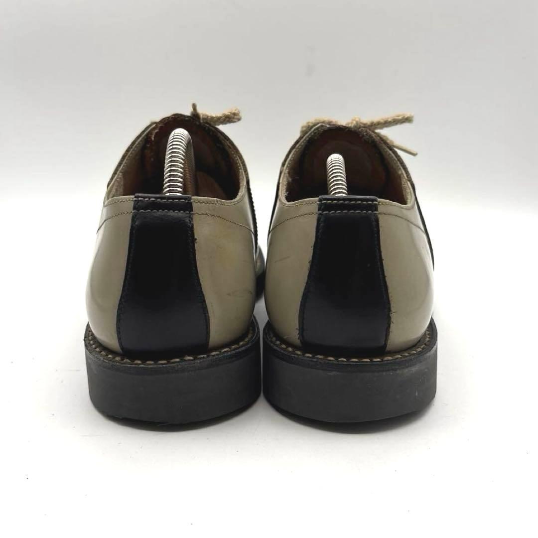 リーガル　サドルシューズ　24.5 グレー　ブラック　バイカラー　2051