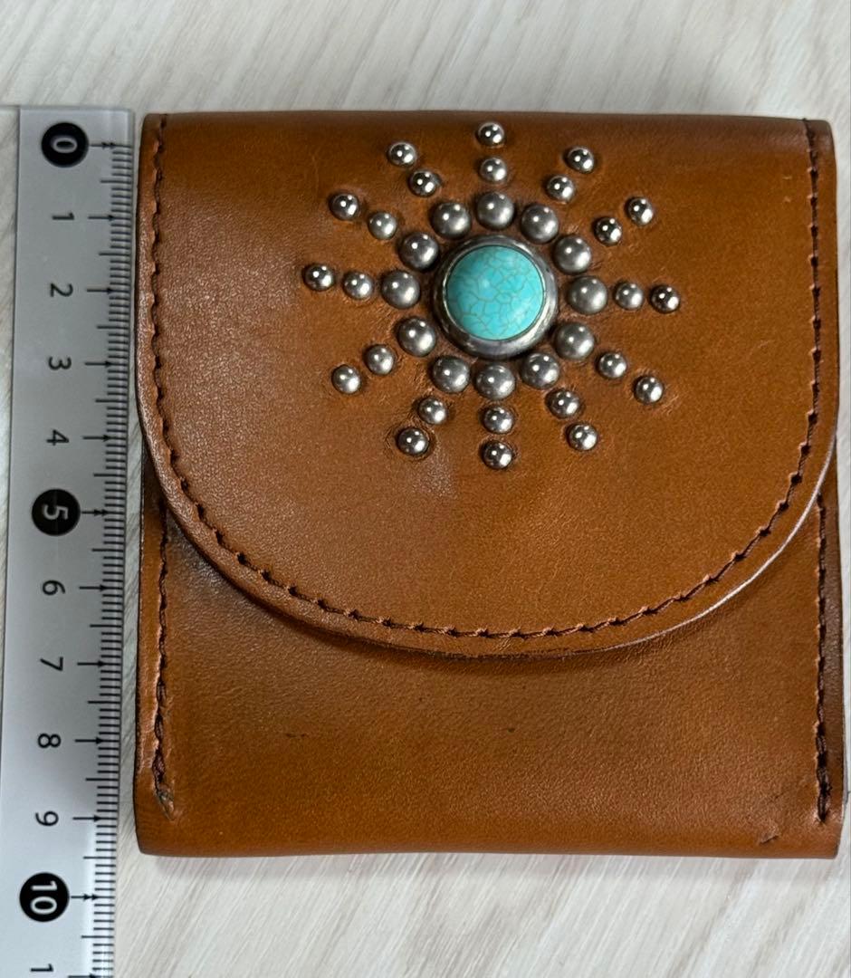 HTC ケース　ターコイズ　ライトブラウン