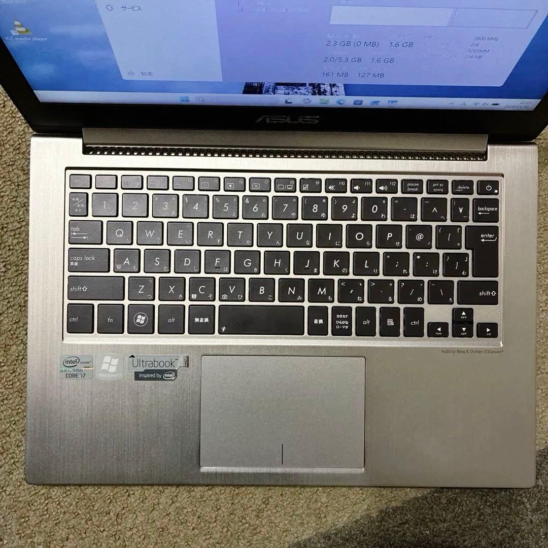 Windowsノート本体 ASUS ZENBOOK UX31A Core i7 Windows11