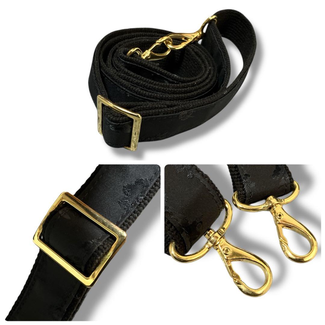 フェイラー 良品 希少 2way ハイジ ジャガード ボストンバッグ ブラック