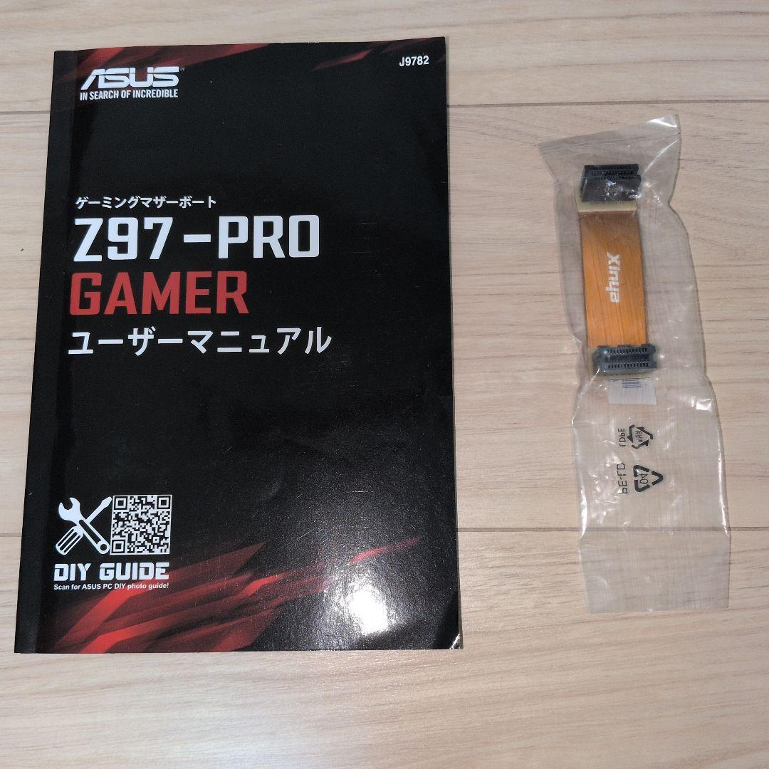 ASUS Z97-PRO GAMER+i7-4790k+32GB+CPUクーラー