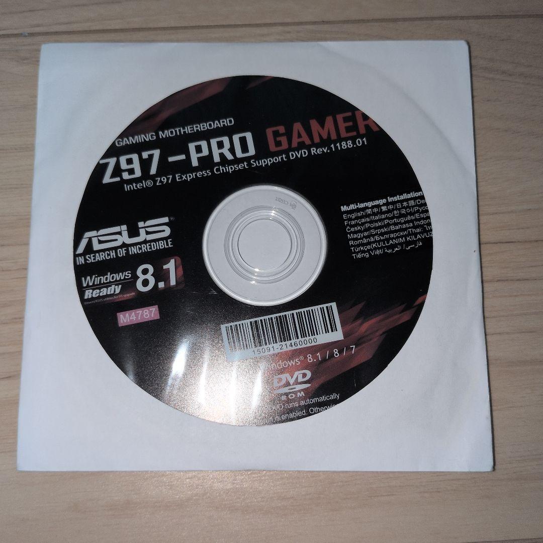 ASUS Z97-PRO GAMER+i7-4790k+32GB+CPUクーラー