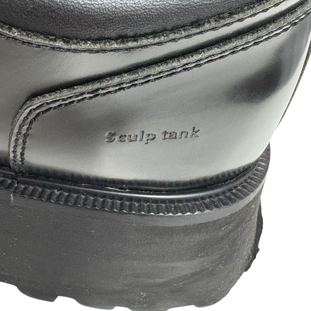 OAO SCULP TANK スカルプタンク レザースニーカー 27cm