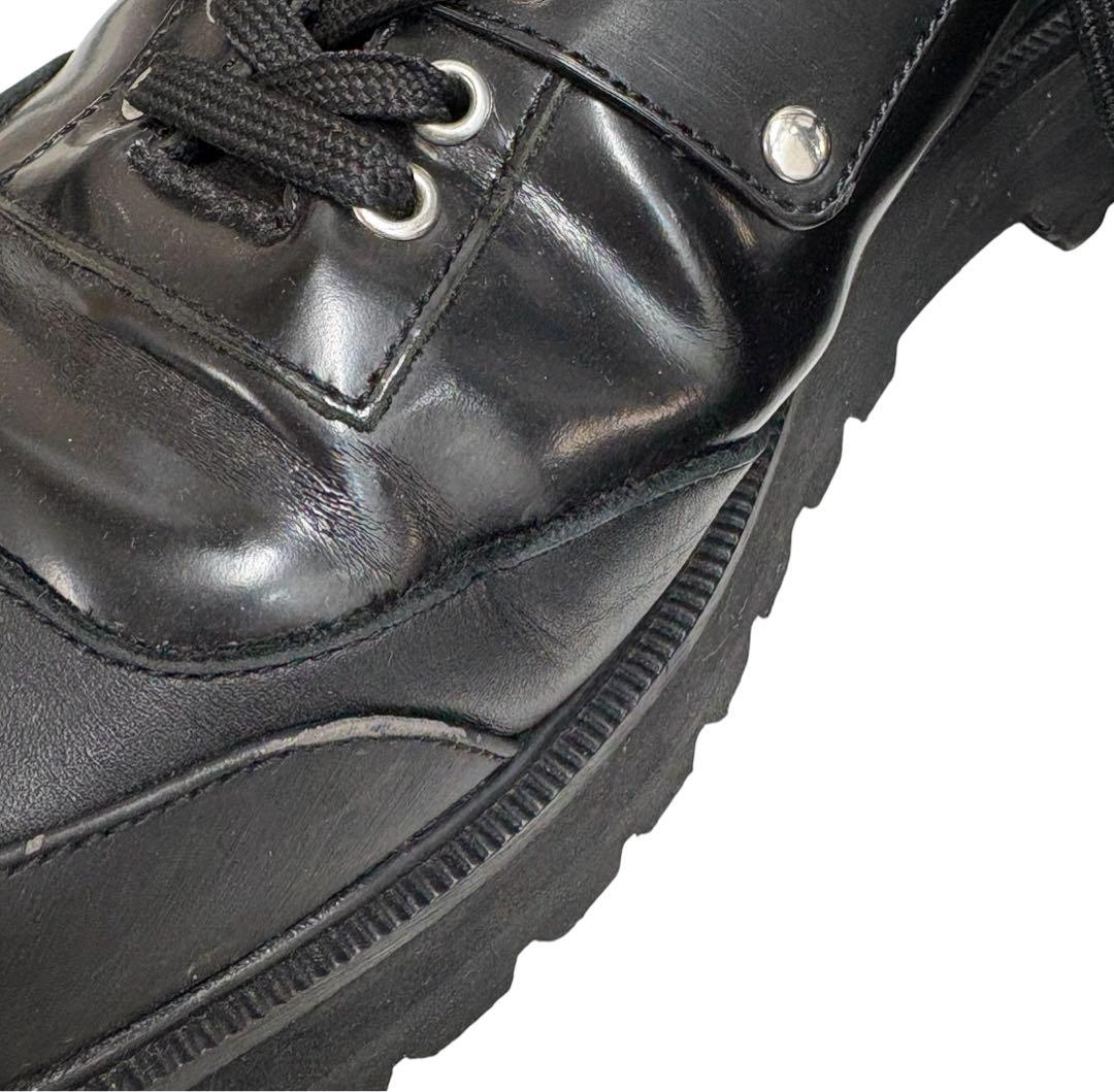 OAO SCULP TANK スカルプタンク レザースニーカー 27cm