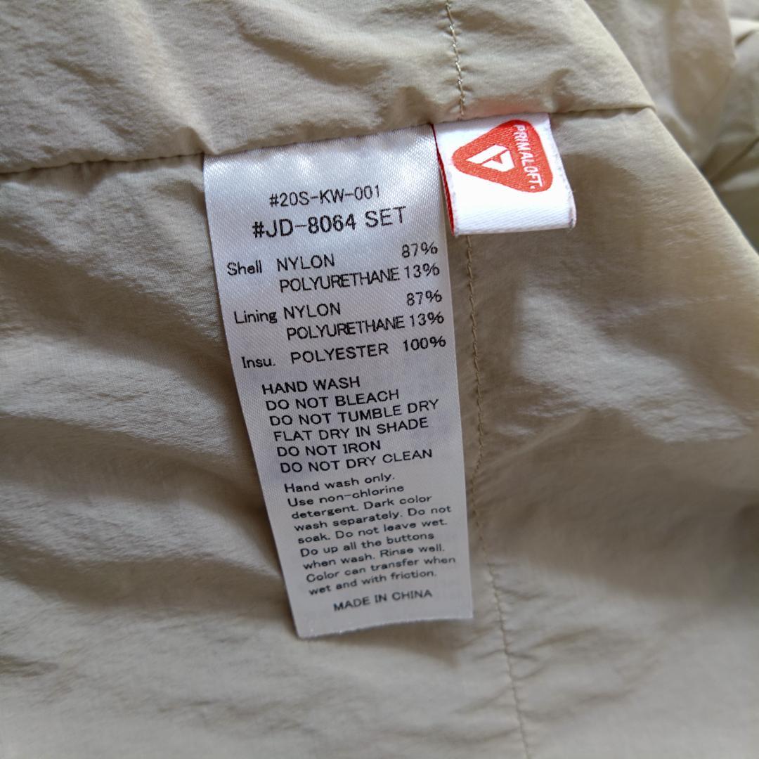 DANTONダントン インサレーションジャケット　中綿 サイズ42　パーカー