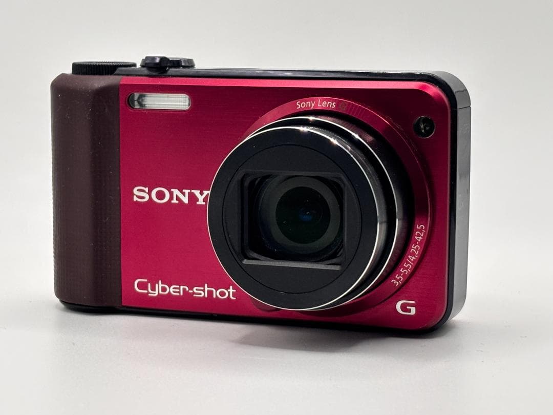 動作品 Sony ソニー Cyber Shot HX7V デジタルカメラ レッド