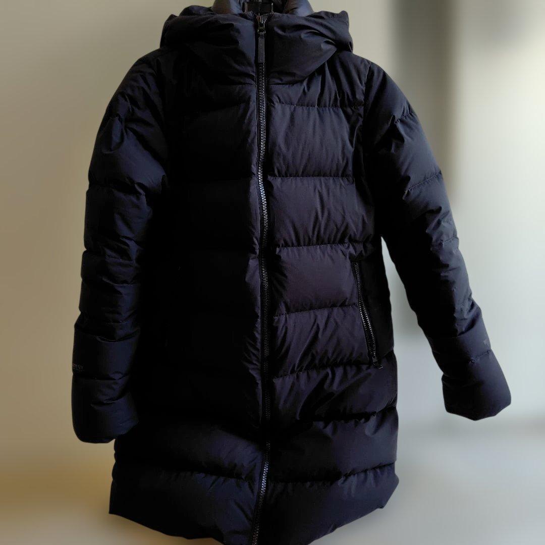 完売品THE NORTH FACE ウィンドストッパーダウンシェルコート人気の黒