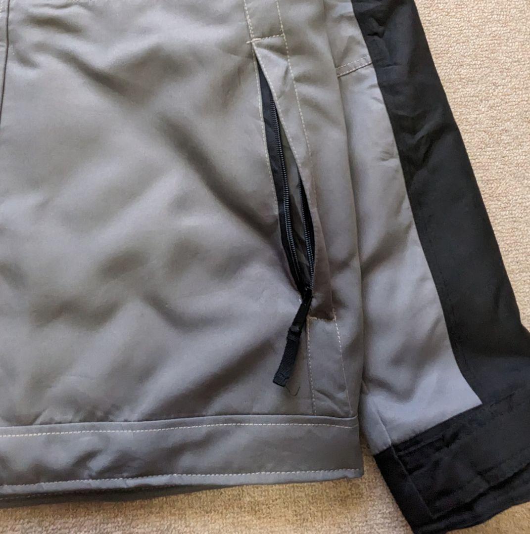 CAT 2XL 切り替え ワークジャケット 中綿キルティング ビッグサイズ 古着