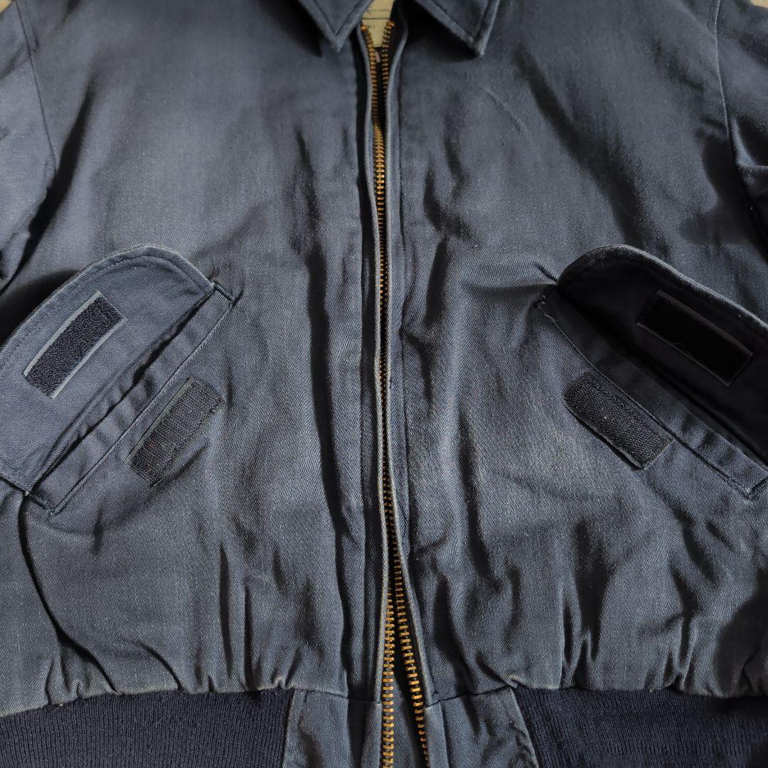 80s ALPHA アルファ セキュリティジャケット A-2 USA製 短丈