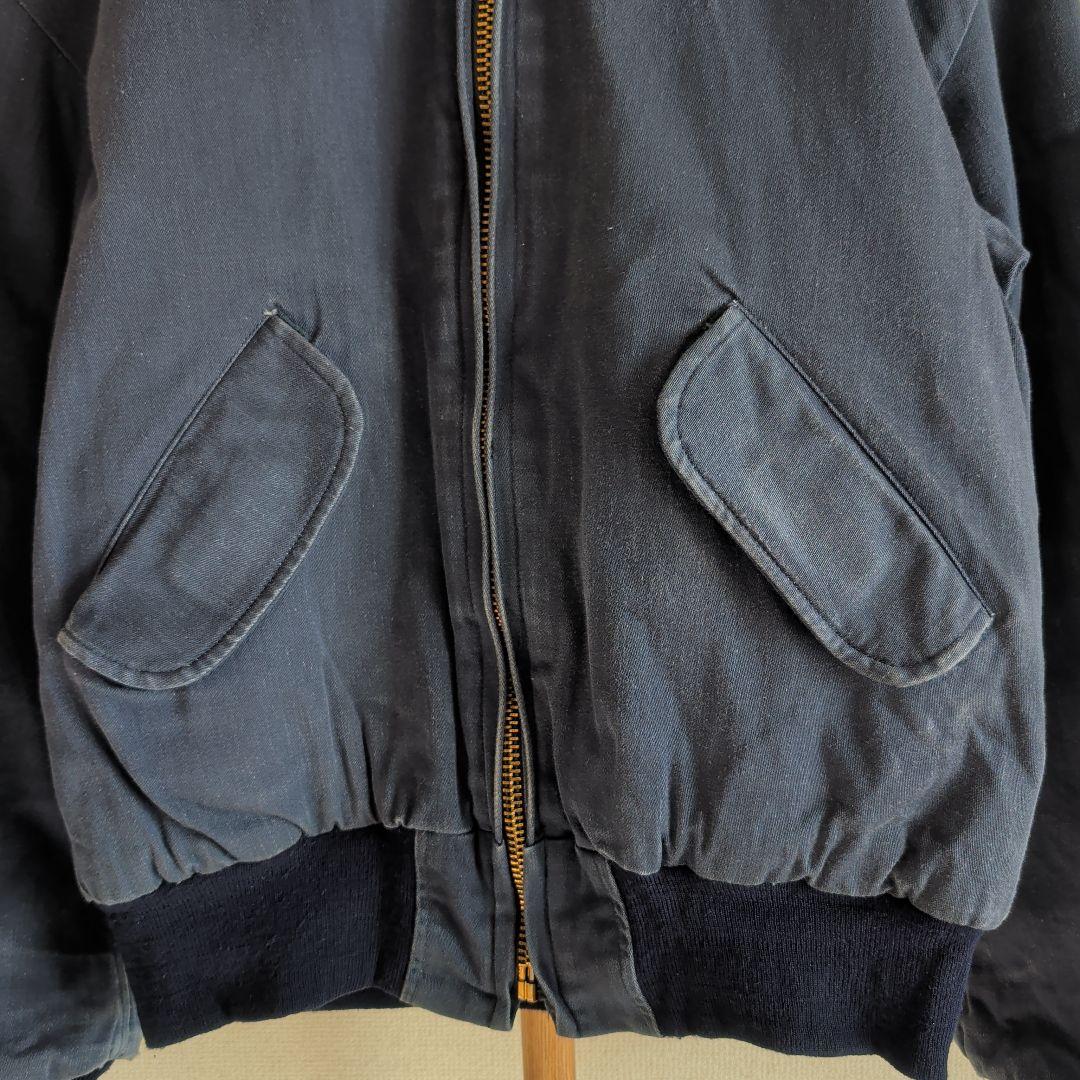 80s ALPHA アルファ セキュリティジャケット A-2 USA製 短丈