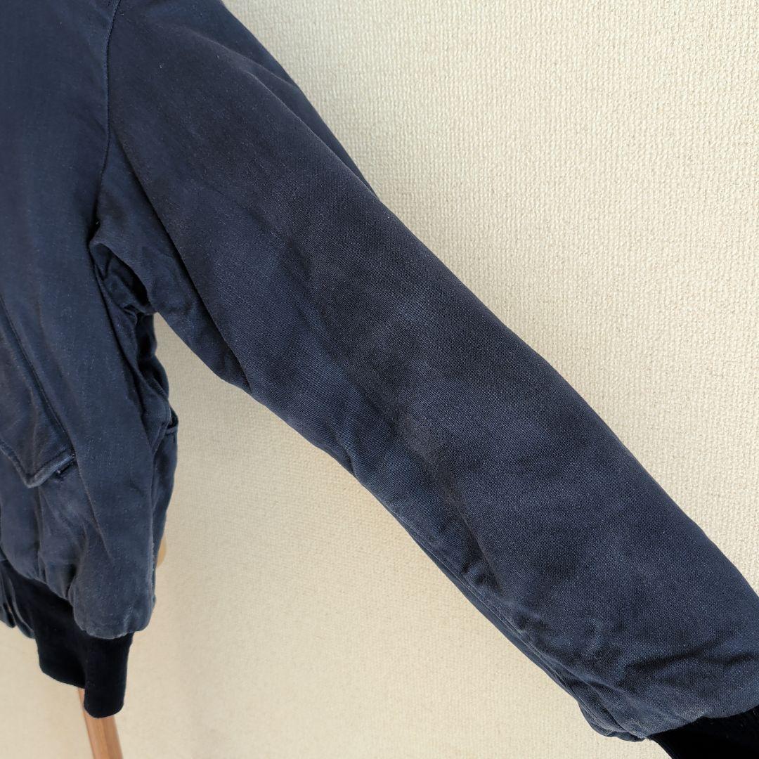 80s ALPHA アルファ セキュリティジャケット A-2 USA製 短丈