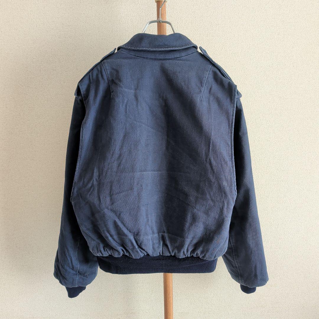 80s ALPHA アルファ セキュリティジャケット A-2 USA製 短丈