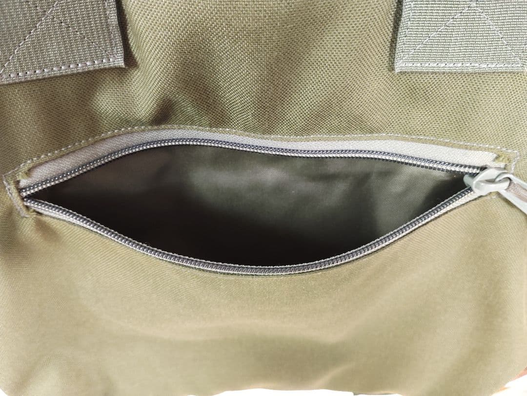 MIS オリーブグリーン トートバッグ USED