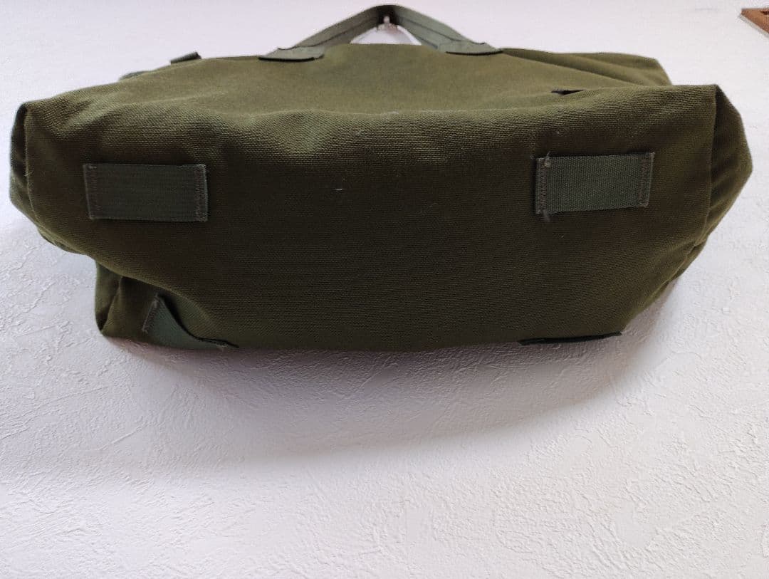 MIS オリーブグリーン トートバッグ USED